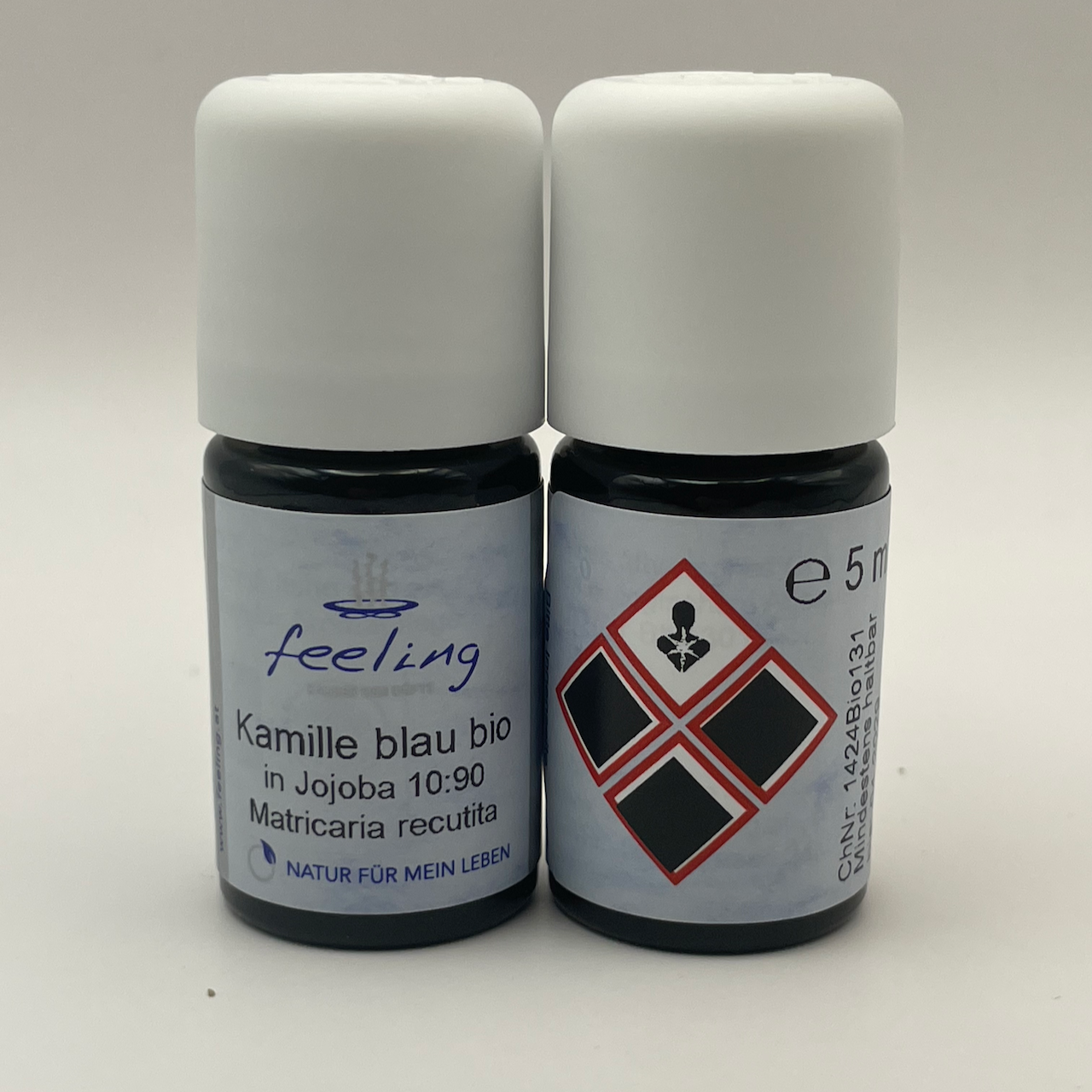 Kamillenöl blau bio 10:90 in Jojoba Matricaria recutita