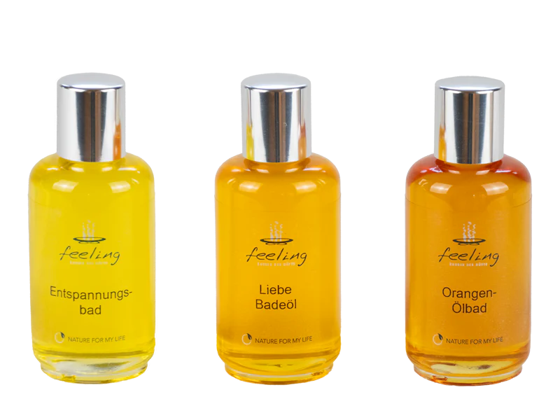 Pflege &amp; Genuss | Badeöl-Trio