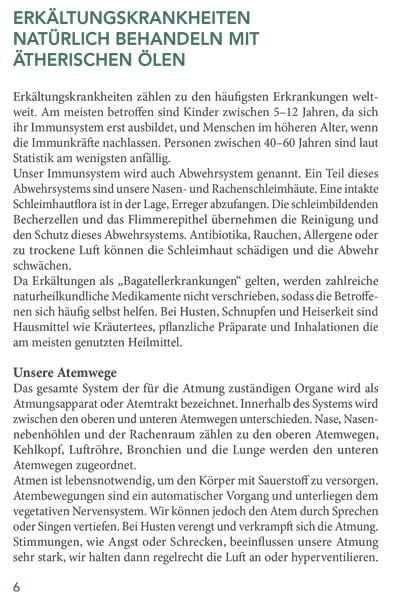 Ätherische Öle für die Erkältungszeit