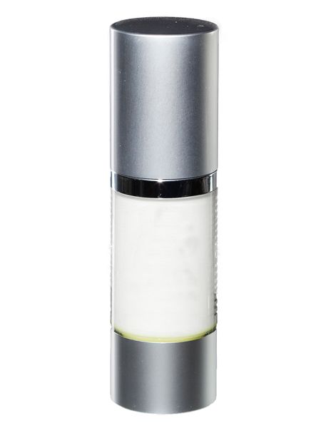 Kunststoff - Airless-Behälter mit Dispensor und Alukappe