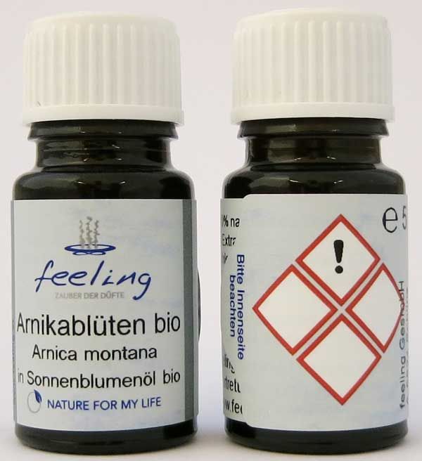 Arnikablüten CO2 Extrakt bio in Sonnenblumenöl bio
