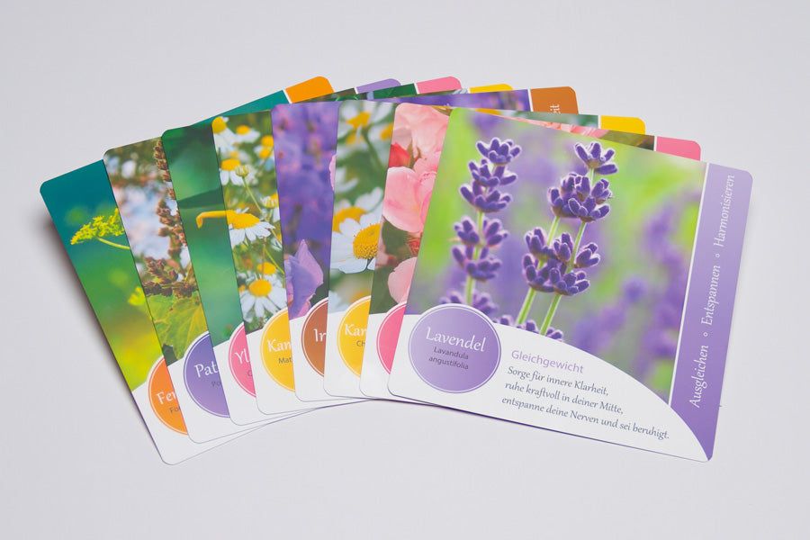 Aromakarten Pflanzenbotschaften