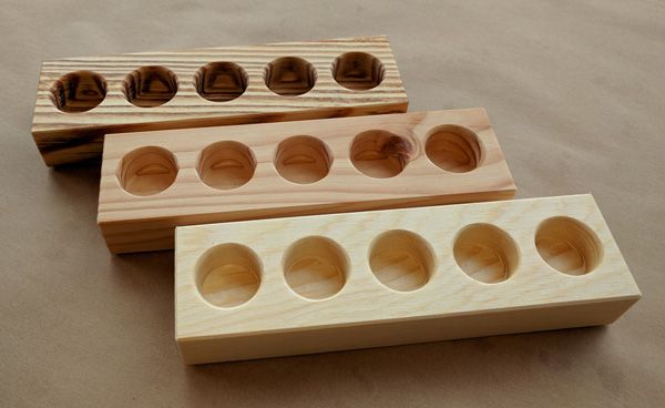 Holz-Aufsteller Zirbe natur