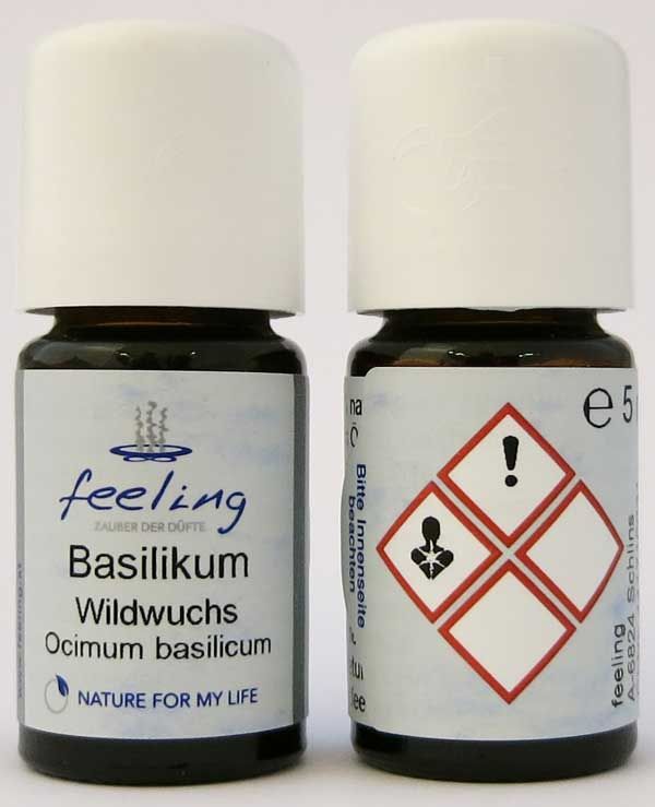 Basilikumöl (85% Methylcavicol) Ocimum basilicum