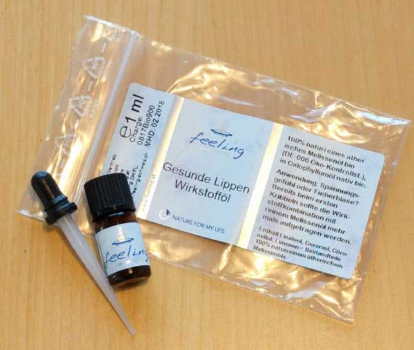 Gesunde Lippen | Wirkstofföl