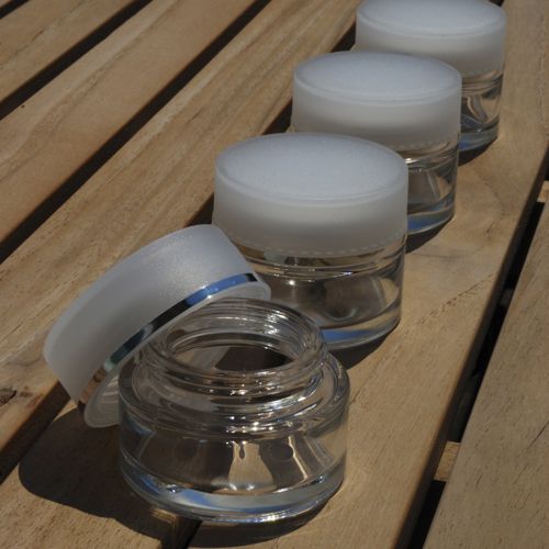 Kosmetik - Glastiegel