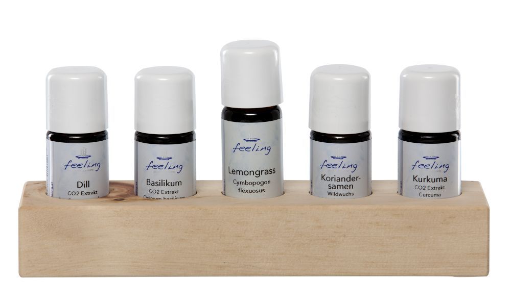 Holz-Aufsteller Zirbe natur