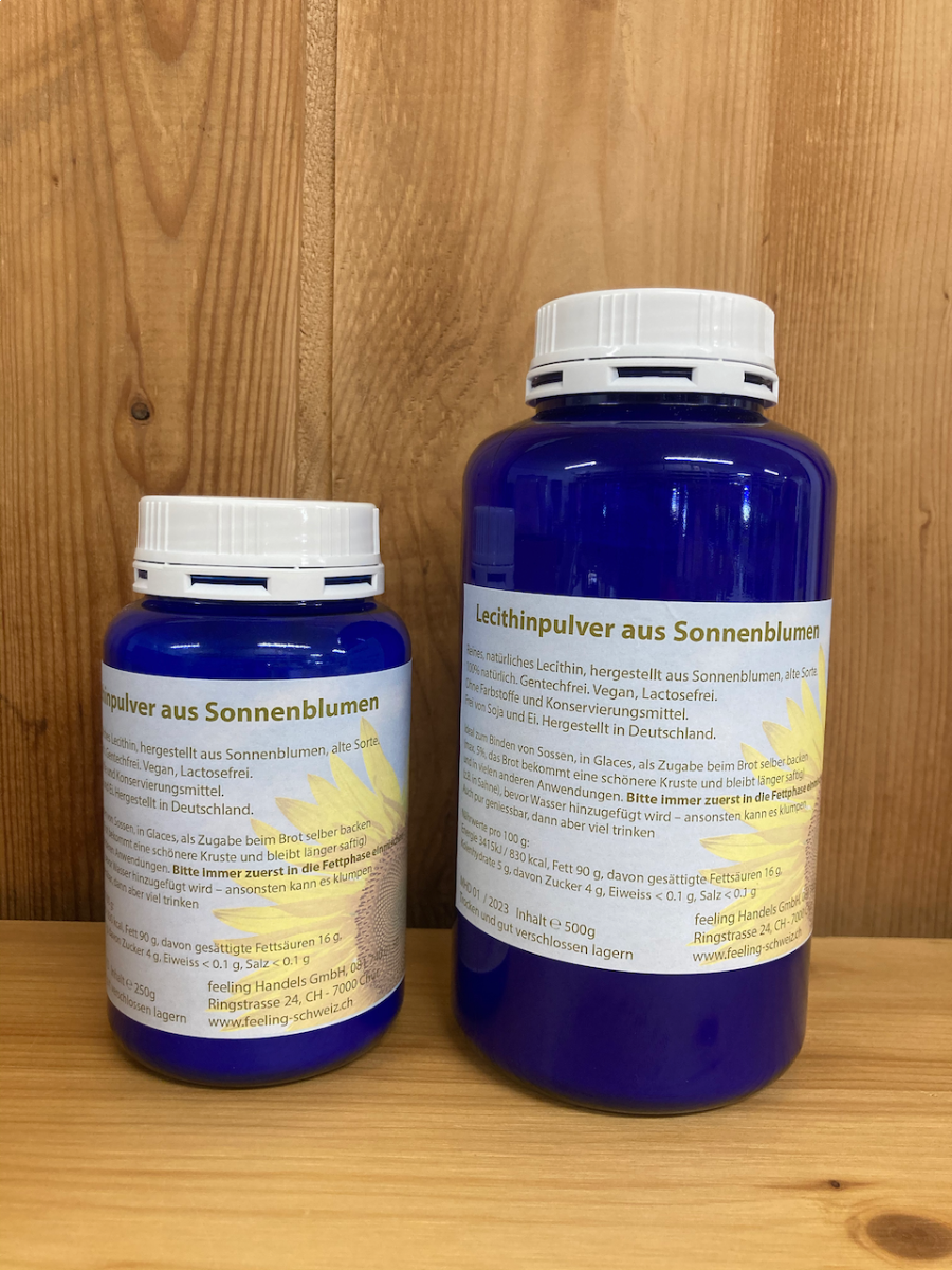 Lecithin Pulver aus Sonnenblumen