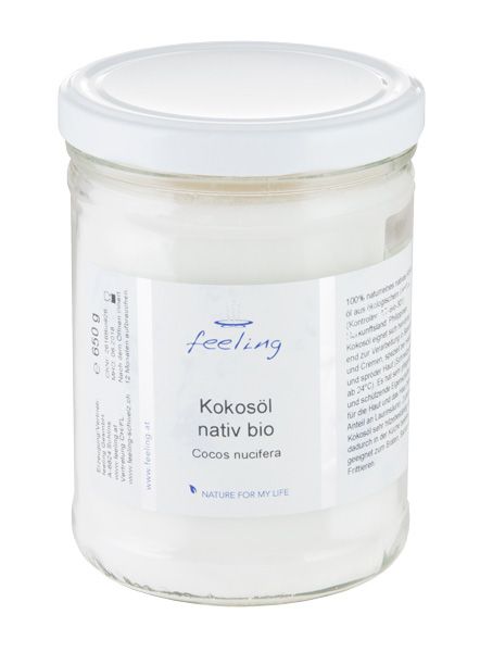Kokosöl nativ bio Cocos nucifera