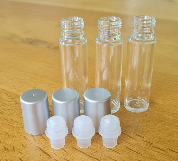 Weissglas - Roll on Flasche 10 ml
